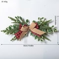 thumbnail image 3 of Costeam Christmas Decorative Garland Wall Hanging Simulated Green Plants Home Lintel Wall Hanging Arrangement High Quality Artificial Greenery Garland for Home Lintel Wall Christmas Decor, 3 of 8