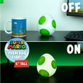 thumbnail image 3 of Paladone Yoshi Egg Light 5 in x 4 in - Decoración oficial de Super Mario Bros Nintendo, 3 of 7