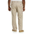 Big + Tall Essentials by DXL Men's Big and Tall Men's FlatFront Twill