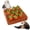 12Carrot, variant on Carrot Snuffle Mat – Interactive Foraging Toy for Ferrets, Rabbits, Chinchillas, Guinea Pigs & Hamsters