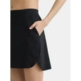 thumbnail image 3 of Time and Tru Women's and Women's Plus High Waist Swim Skirt with UPF30+, Sizes XS-3X, 3 of 5