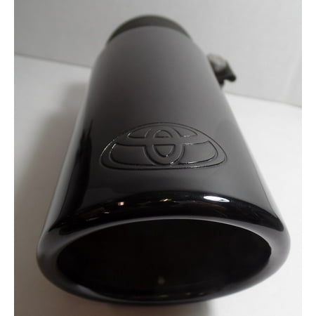 Toyota Tacoma Fiberglass - OEM Toyota Tacoma 2018 Black Chrome Exhuast Tip PT932-35180-02
