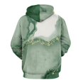 thumbnail image 3 of Emerald Marble Glitter Art Men's Women New Sweatshirt Hoodie Men's Plus Size Sweatshirt Hooded Sweatshirt 3d Printed Street Men's Cloth, 3 of 6