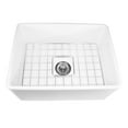 thumbnail image 2 of Nantucket Sinks 24 Inch Fireclay Farmhouse Kitchen Sink T-FCFS24, 2 of 7