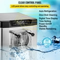 thumbnail image 6 of VEVOR Commercial Ice Cream Machine 1400W 20/5.3 Gph Hard Serve Ice Cream Maker with LED Display Screen Auto Shut-Off Timer One Flavors Perfect, 6 of 9