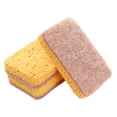 thumbnail image 2 of Dishwashing Kitchen Plant Based Natural Reusable Sisal Hemp Fiber Scrubber Scrub Sponge Dish Cleaner Cleaning Pad 8PCS, 2 of 8