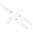 thumbnail image 3 of Mamelucos cómodos para recién nacidos, accesorios para fotografía de bebés, monos infantiles transpirables, color blanco, 3 of 9
