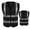 Black, variant on Toptie 2-Pack White Safety Vest, Incident Command Vest with 5 Pockets and High Visibility 2" Reflective Strips-White-M