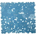 thumbnail image 2 of Dependable Industries 2 Pack Floral PVC Sink Mat Protector Scratch Free for Stainless Steel and Porcelain Sinks Table Mat Can Be Cut to Fit Size 11.5" x 10.5" Blue, 2 of 5