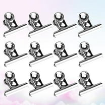 unbranded 30pcs Useful Snack Bag Sealing Clips Metal Closure Clips Office Paper Clips Storage Clamps for Home Daily Use (22mm)