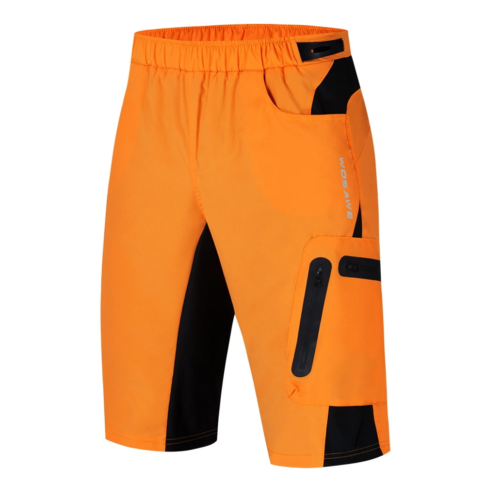 Wosawe Men 2 in 1 Cycling Shorts 