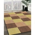 thumbnail image 3 of Ahgly Company Machine Washable Indoor Square Transitional Saddle Brown Area Rugs, 9' Square, 3 of 7