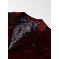 thumbnail image 3 of Isaac Mizrahi Boys Slim Fit Velvet Blazer, 3 of 5