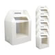 thumbnail image 4 of 6 cajas para empaquetar pasteles, cajas de regalo con ventana transparente, herramientas para hornear DIY Blanco, 4 of 9