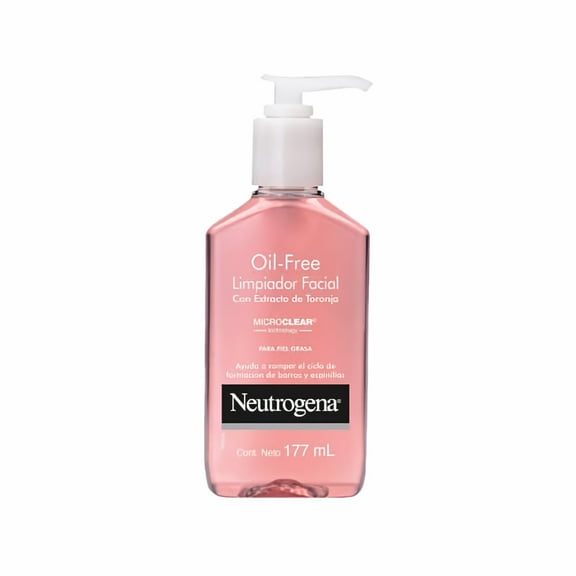 Neutrogena Oil-Free Acne Wash Facial Cleanser, Pink Grapefruit, 6 Ounce (Pack of 4)