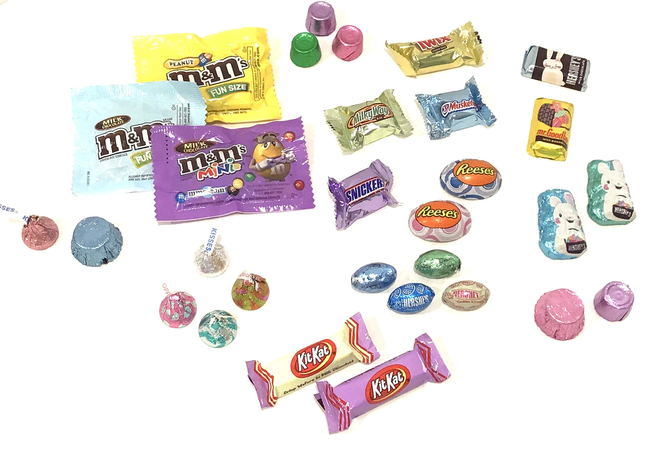 Pre-filled Plastic Easter Eggs Candy % Toys Basket Stuffers 48 Count