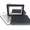 thumbnail image 1 of TheDisplayGuys 10-Pack Complete Picture Presentation Framing & Mounting Kits: Acid-free Mat & Backing Boards + Adhesive Storage Sleeves (Black, 5x7 matted to 4x6), 1 of 1