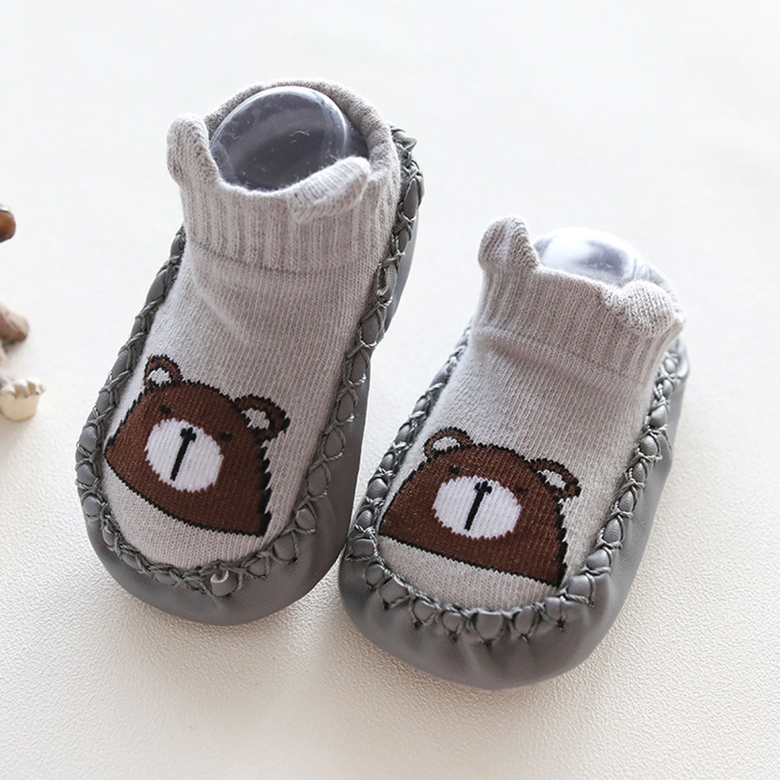 Sodopo Cute Cartoon Toddler Socks - Infant Baby Boy Girls Moccasins Non ...