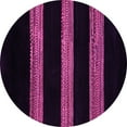 thumbnail image 1 of Ahgly Company Indoor Round Abstract Pink Modern Area Rugs, 5' Round, 1 of 4