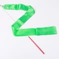 thumbnail image 2 of 2 Pcs/set Gym Ribbons Dance Ribbon Fitness Rhythmic Art Gymnastic Ballet Streamer with Twirling Rod Stick, 2 of 9