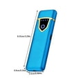 thumbnail image 3 of Encendedor Recargable Sin Llama con Carga USB | Diseño Delgado de Arco de Plasma a Prueba de Viento | Inducción por Pantalla Táctil | Seguro Sin Butano | Encendedor Electrónico Mini Portátil para, 3 of 5