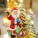 thumbnail image 2 of Led Christmas lights | Musical Led Christmas decorations in resin - Christmas decoration table tray center decoration Merry Christmas, 2 of 5