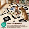 thumbnail image 4 of Design&I 9'x12' Washable Area Rug Interlocking Motif Marble Swirl Design Contemporary Abstract for Great Room, Large Living Giant Skid-Resistant, 4 of 7