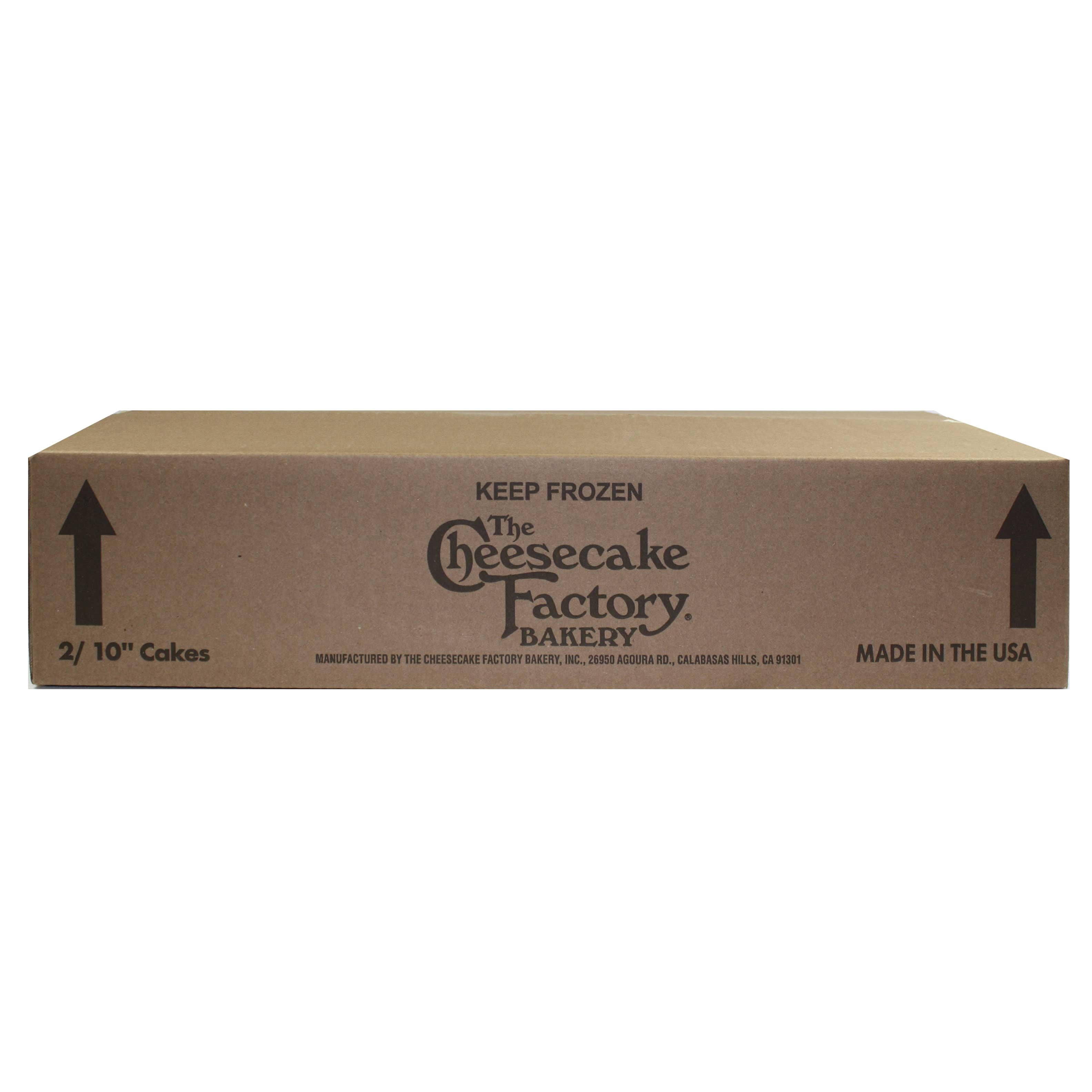 The Cheesecake Factory 10" Fudge Cake 14 Slices- 106 ounce (Pack of 2)