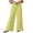 *Yellow, variant on ClodeEU Women's Striped Elastic High Waist Wide Leg Pants,Casual Loose Palazzo Trousers ,Women's Plus L