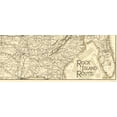 thumbnail image 2 of Railroad Map - Chicago Kansas and Nebraska Railroad - Matthews 1888 - Vintage Wall Art, 2 of 4