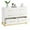 White, variant on NEILA 6 Drawer Dresser, White Wood Dresser for Closet, TV Stand, Morden Chest of Drawers for Bedroom, Living Room, Hallway, Nursery