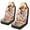 Highland Cow Boho Flower, variant on Yuyamidu 2pcs Set Capybara Car Seat Covers Cute Vehicle Bucket Seat Cover Stretchy Driver Seat Covers for SUV Van Sedan, Brown