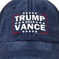 thumbnail image 2 of Sombrero Vance 2024 Gorras Béisbol Algodón Transpirables Ajustables (puro) Azul Marino, 2 of 4