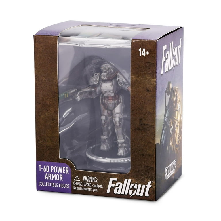 Fallout T-60 Power Armor Mini PVC Figure - Walmart.com