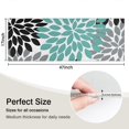 thumbnail image 5 of Simple Petal Shaped Geometric Floral Pattern Kitchen Rug Mat,Kitchen Runner Rugs Non Skid Washable,Decorative Kitchen Floor Mats for Kitchen,Sink,Laundry,17"X47", 5 of 5