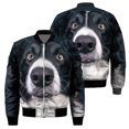 thumbnail image 4 of 2024 Chaqueta con cremallera con estampado 3D de perro para hombre, moda informal unisex, chaqueta de manga larga con cremallera para hombre, sudadera con capucha, ropa para hombre, 4 of 4