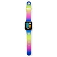 thumbnail image 2 of Justice Unisex Child Smart Watch with Silicone Strap - Rainbow Lava Strap JSE4104WM, 2 of 4