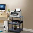 thumbnail image 3 of Printer Stand, Large Printer Table, Printer Stand with Storage, Printer Cart, 23.4” x19.1” x 31.5”, Power Hub Included, 3 of 6