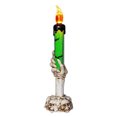 thumbnail image 1 of Candelabro Lámpara sin humo Velas electrónicas Decoración para Halloween (Verde), 1 of 6