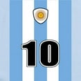 thumbnail image 2 of CafePress - Argentina Soccer Infant Bodysuit - Baby Light Bodysuit, Size Newborn - 24 Months, 2 of 4