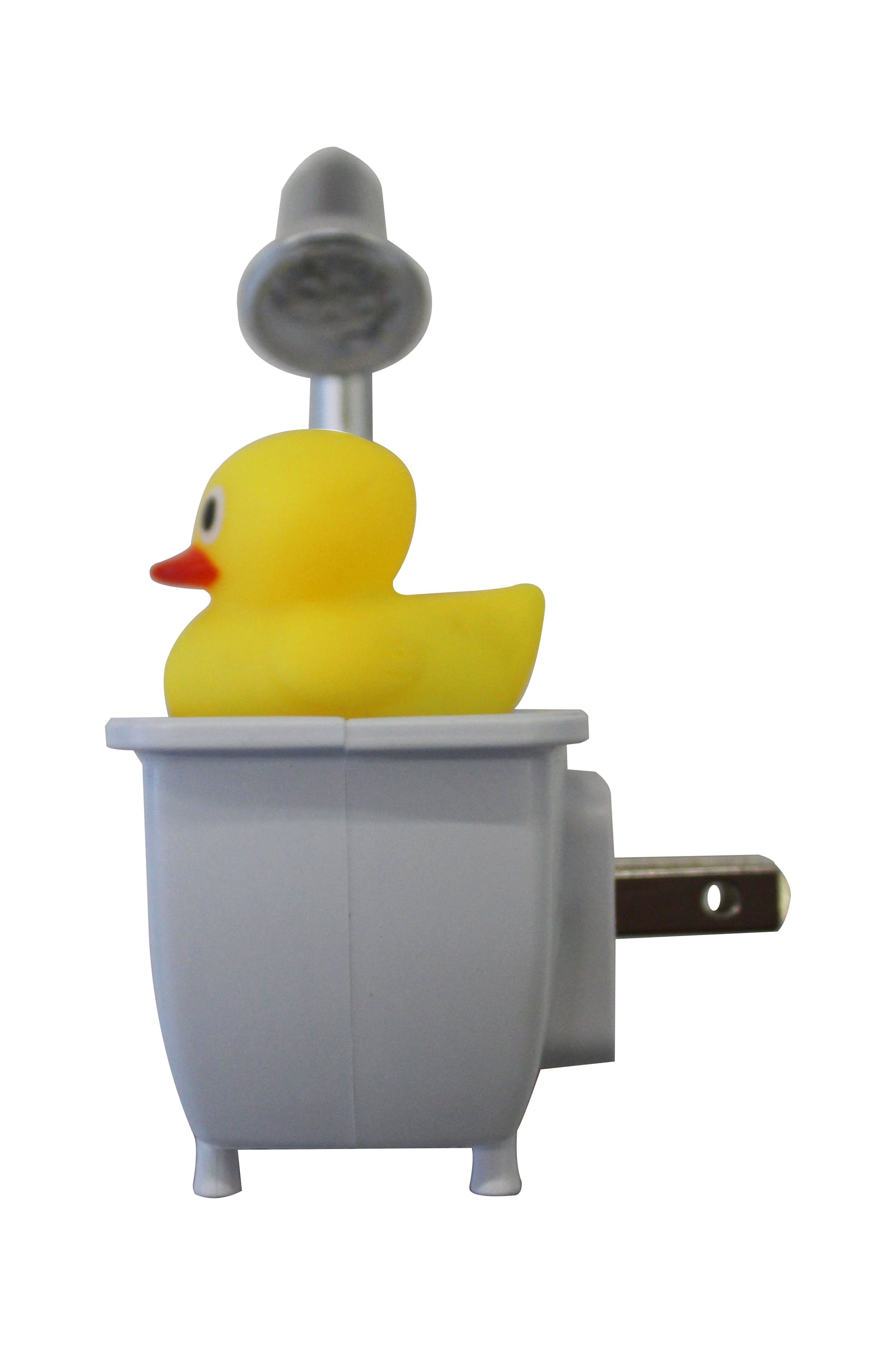 (4 pack) Meridian LED Duck in a Tub Automatic Night Light, 1 pack, 3.38in by 3.38in