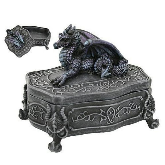 Dragon Claw Foot Trinket Box by Medieval Collectibles