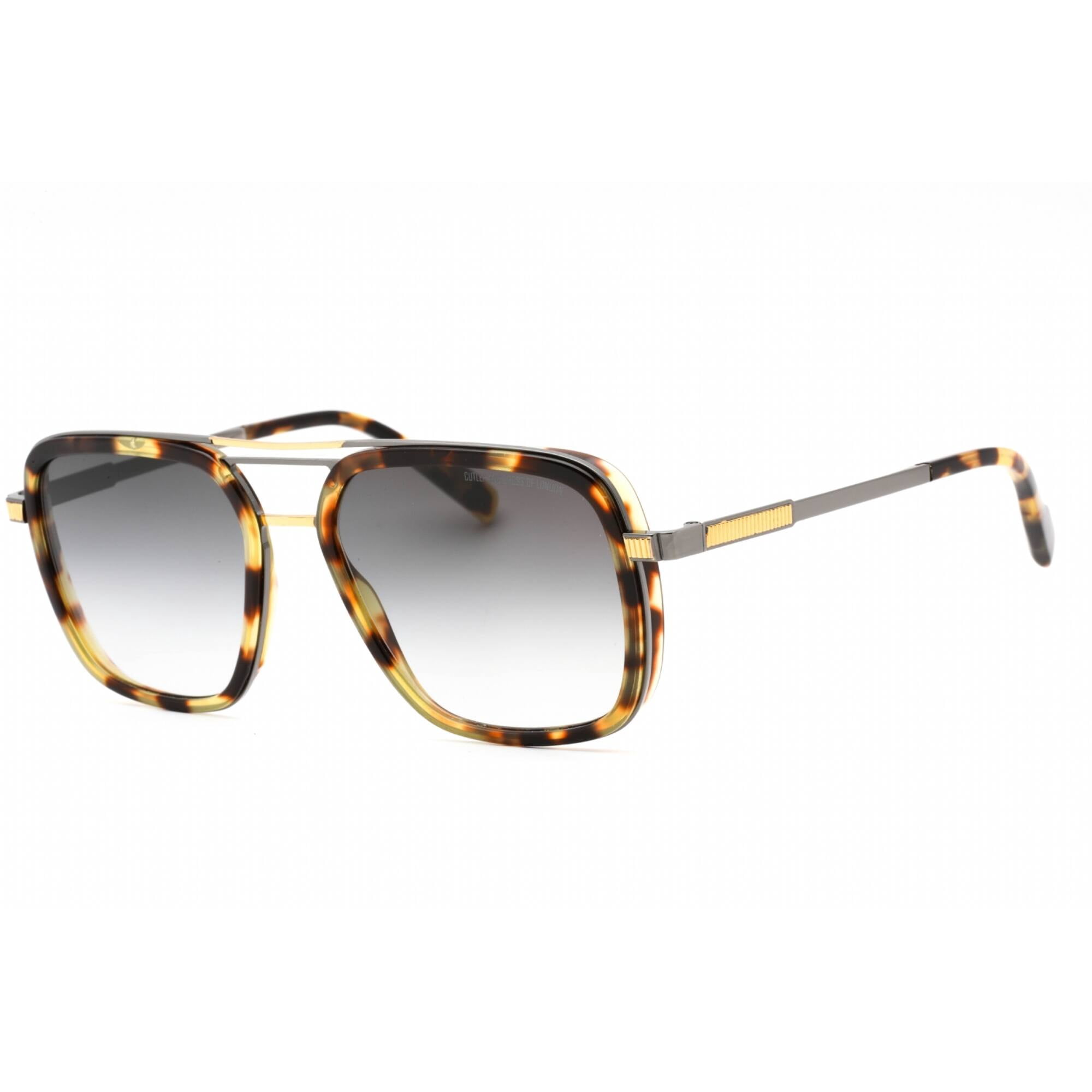 NEW CUTLER AND GROSS CG1310S 004 SILVER GREY UNISEX SUNGLASSES CG1310S Sunglasses - Cutler and Gross Authorized Retailer  main image 3