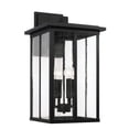 thumbnail image 3 of 4 Light Outdoor Wall Lantern Rain Or Shine Made For Coastal Environments-Black Finish Capital Lighting 943843Bk, 3 of 10