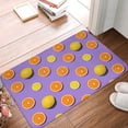 thumbnail image 4 of Uemuo Yellow Lemon And Orange Printed Door Mat Indoor Doormat 16"x24",Front Back Door Mats Non Slip Entrance Rugs,Inside Doormats for Entryway, 4 of 9