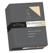 "Parchment Specialty Paper, 24 lb, 8.5 x 11, Copper, 500/Box | Bundle of 2 Boxes"