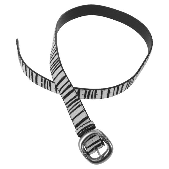 HEANUJJ Women's Adjustable PU Belt with Trendy Printed Design for Jeans, Casual Outfits, and Everyday Fashion Accessories