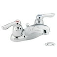 thumbnail image 3 of Moen 64925 Chateau Two-Handle Low Arc 4-inch Centerset Bathroom Faucet, Chrome, 3 of 5