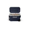 thumbnail image 4 of Coleman 62 QT Wheeled Cooler, Blue, 4 of 5