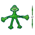 thumbnail image 6 of Durable Dog Toys Nylon with Rope Skeleton and Squeaker 15" Long Cute Animals (Tan Dog), 6 of 7